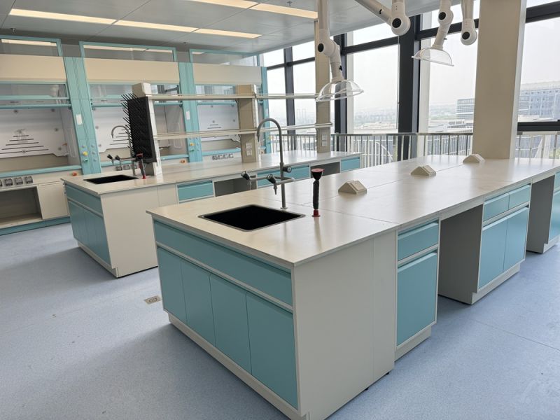 02款内嵌门全钢仪器台